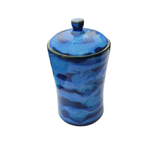Load image into Gallery viewer, Lidded Jar  - Whistler Blue
